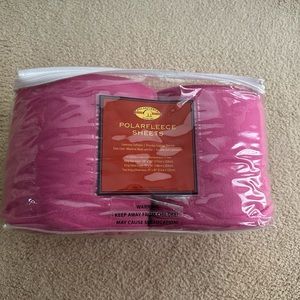 King Fleece sheet set NEW